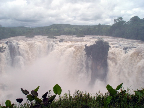 Cachoeira no rio Araguaia....
